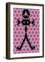 Woman with Flower Icons, 2006-Thisisnotme-Framed Giclee Print