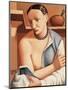 Woman with Folded Arms-Massimo Campigli-Mounted Giclee Print