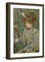 Woman with Gloves (Honorine Platzer), 1891-Henri de Toulouse-Lautrec-Framed Giclee Print