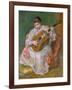 Woman with Guitar, 1897-Pierre-Auguste Renoir-Framed Giclee Print