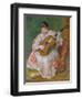 Woman with Guitar, 1897-Pierre-Auguste Renoir-Framed Giclee Print