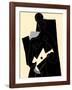 Woman with Guitar, c.1924-Pablo Picasso-Framed Serigraph