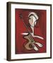 Woman with Guitar-Christian Pavlakis-Framed Giclee Print