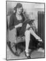 Woman with Gun in Her Garter Photograph-Lantern Press-Mounted Art Print