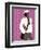Woman with Hands in Pockets-null-Framed Giclee Print