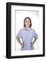 Woman with Hands on Hips-Bojan Brecelj-Framed Photographic Print