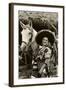 Woman with Horse, Mexican Charra-null-Framed Art Print