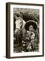Woman with Horse, Mexican Charra-null-Framed Premium Giclee Print