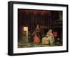 Woman with Infant, Serving Maid with Child-Pieter de Hooch-Framed Giclee Print