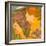 Woman with Iris (La femme aux iris). Dimensions: 50.5 cm x 37.9 cm, 38 cm x 33.1 cm.-Georges Alfred Bottini-Framed Premium Giclee Print