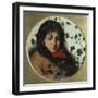 Woman with Ivy-Silvestro Lega-Framed Giclee Print