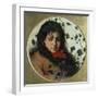 Woman with Ivy-Silvestro Lega-Framed Giclee Print