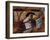 Woman with Leaflets, 1933-Alexander Davidovich Drevin-Framed Giclee Print