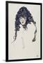 Woman with Long Hair, 1914-Egon Schiele-Framed Giclee Print