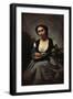 Woman with Mandolin-Jean-Baptiste-Camille Corot-Framed Giclee Print