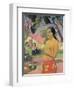 Woman with Mango, 1893-Paul Gauguin-Framed Giclee Print