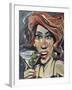 Woman with Martini-Tim Nyberg-Framed Giclee Print