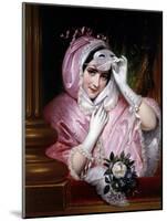Woman with Mask, 1843-Joseph Desire Court-Mounted Giclee Print