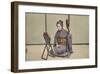 Woman with Mirrors-The Kyoto Collection-Framed Premium Giclee Print