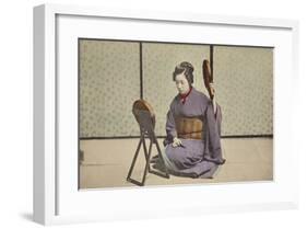 Woman with Mirrors-The Kyoto Collection-Framed Premium Giclee Print