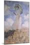 Woman with Parasol-Claude Monet-Mounted Art Print