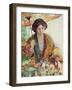 Woman with Parasol-Richard Edward Miller-Framed Giclee Print