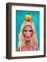 Woman with Peach-Raissa Oltmanns-Framed Photographic Print