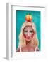 Woman with Peach-Raissa Oltmanns-Framed Photographic Print