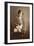 Woman with Pekingese-null-Framed Photographic Print