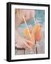 Woman with Planter's Punch by Pool-null-Framed Photographic Print