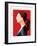 Woman with Ponytail-Enrico Varrasso-Framed Art Print