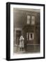 Woman with Puppy-null-Framed Photographic Print