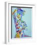 Woman with Raised Arm-Diana Ong-Framed Giclee Print