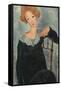 Woman with Red Hair, 1917-Amedeo Modigliani-Framed Stretched Canvas