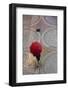 Woman with Red Umbrella-Jon Hicks-Framed Photographic Print