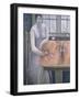 Woman with Small Cup-Ruth Addinall-Framed Giclee Print