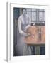 Woman with Small Cup-Ruth Addinall-Framed Giclee Print