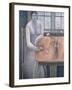 Woman with Small Cup-Ruth Addinall-Framed Giclee Print