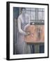 Woman with Small Cup-Ruth Addinall-Framed Giclee Print