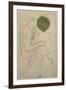 Woman with Spread Legs, 1914-Egon Schiele-Framed Giclee Print