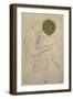 Woman with Spread Legs, 1914-Egon Schiele-Framed Giclee Print