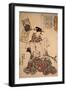 Woman with Sumptuous Dresses, 1844-Kuniyoshi Utagawa-Framed Giclee Print