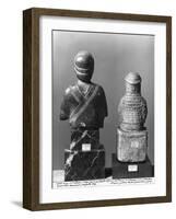 Woman with the Shawl, Woman Holding an Aryballos, Neo-Sumerian, Telloh, Ancient Girsu, c.2150 BC-Mesopotamian-Framed Giclee Print