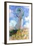 Woman with Umbrella Turned to the Left, 1886-Claude Monet-Framed Giclee Print