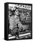 Woman Working in the Silk Industry, Samarkand, Uzbekistan, 1936-null-Framed Stretched Canvas