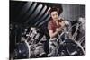 Woman Working on Aircraft Engines-null-Mounted Premium Giclee Print