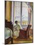Woman Writing-Henri Lebasque-Mounted Giclee Print