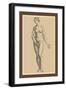 Woman-Andreas Vesalius-Framed Art Print