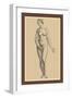 Woman-Andreas Vesalius-Framed Art Print
