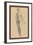 Woman-Andreas Vesalius-Framed Art Print